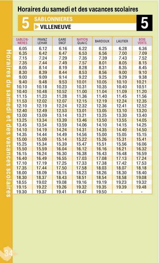 ligne5horaires